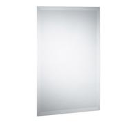 relaxdays Miroir sans Cadre, Glace Murale 40x60 cm, Format Portrait et Paysage, facettes pour Salle de Bain, Clair