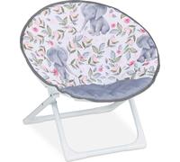 relaxdays Moonchair pliable pour enfants