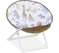relaxdays Moonchair pliable pour enfants