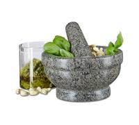 relaxdays Mortier gris 17,0 cm 2 pcs.