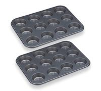 Relaxdays Moule muffin x12 en lot de 4