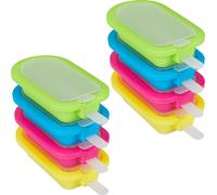 relaxdays Moules à glace, set de 8 moules en silicone