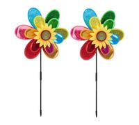 Relaxdays Moulin à vent en lot de 2