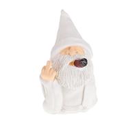 Relaxdays Nain de jardin blanc impoli
