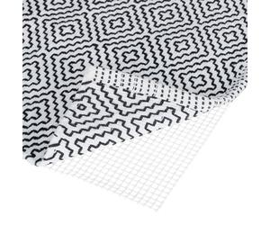 Relaxdays Natte antidérapante pour tapis lot de 10