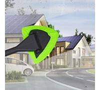 Relaxdays Nettoyeur de vitres de voiture en microfibre Brosse de nettoyage auto,Pare-brise