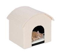 Relaxdays Niche beige pour votre chat