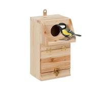 Relaxdays Nichoir d’extérieur pour oiseaux