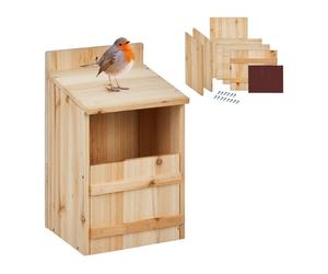 Relaxdays Nichoir d’extérieur pour oiseaux