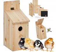 relaxdays Nichoir en kit pour oiseaux