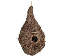 relaxdays Nid d'oiseau en forme de goutte
