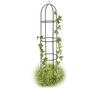 relaxdays Obélisque pour plantes grimpantes en métal 1,9 m
