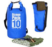 relaxdays Ocean Pack 10L étanche à l'eau