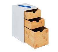 Relaxdays Organiseur à 3 tiroirs