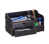 Relaxdays Organiseur bureau avec tiroirs