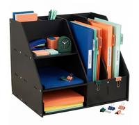 Relaxdays Organiseur de bureau A4