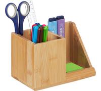 relaxdays Organiseur de bureau avec porte-crayons