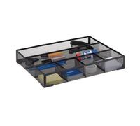 relaxdays Organiseur de bureau en métal, grand
