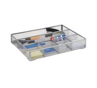 relaxdays Organiseur de bureau en métal, grand