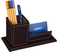 relaxdays Organiseur de bureau pour cartes de visite