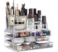 relaxdays Organiseur Make Up avec 4 tiroirs