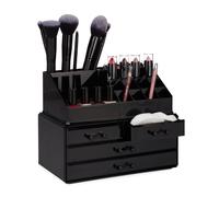 relaxdays Organiseur Make Up avec 4 tiroirs