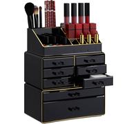 relaxdays Organiseur Make Up avec 8 tiroirs