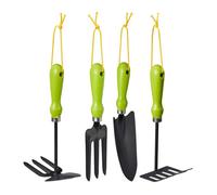 Relaxdays Outillage de jardin 4 pièces