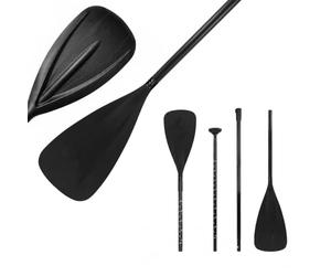 Relaxdays Pagaie Sup 2 en 1, réglable, Flottante, en Aluminium, 4 pièces
