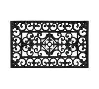 relaxdays Paillasson caoutchouc 45x75 cm