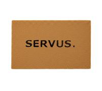 Relaxdays paillasson Coco antidérapant résistant aux intempéries 80x50cm Naturel/Noir