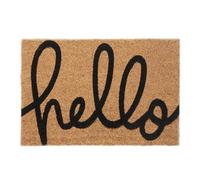 Relaxdays Paillasson coco « Hello »