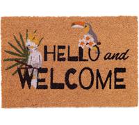relaxdays Paillasson coco "Hello and welcome