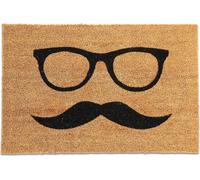 relaxdays Paillasson coco "Moustache
