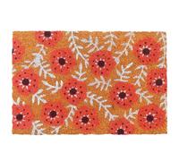 Relaxdays Paillasson coco Plantes 60x40 cm