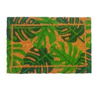 Relaxdays Paillasson coco Plantes 60x40 cm