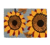 Relaxdays Paillasson coco Plantes 60x40 cm