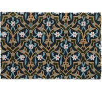 relaxdays Paillasson en coco avec motif oriental