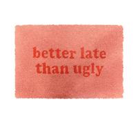 Relaxdays Paillasson en coco avec phrase 60x40 cm