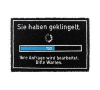 Relaxdays Paillasson en coco avec phrase 60x40 cm