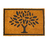 Relaxdays Paillasson en coco et PVC 60 x 40 cm