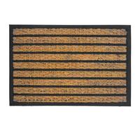 Relaxdays Paillasson en coco et PVC 60 x 40 cm