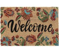 relaxdays Paillasson en coco Welcome