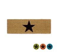 Relaxdays Paillasson ETOILES fibres de coco