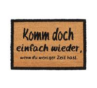 Relaxdays Paillasson fibre de coco KOMM WIEDER