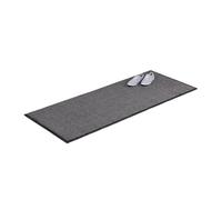 Relaxdays Paillasson gris chiné tapis entrée