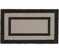 Relaxdays Paillasson long fibres de coco tapis de sol tapis porte d’entrée balcon jardin terrasse HxlxP : 75 x 45 x 1,5 cm face inférieure antidérapante caoutchouc PVC, couleur gris