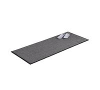 relaxdays Paillasson noir/gris 80,0 x 200,0 cm