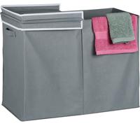relaxdays Panier à linge avec couvercle 100 litres