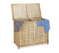 Panier a linge sac de tri amovible robuste panier à linge en bois amovible